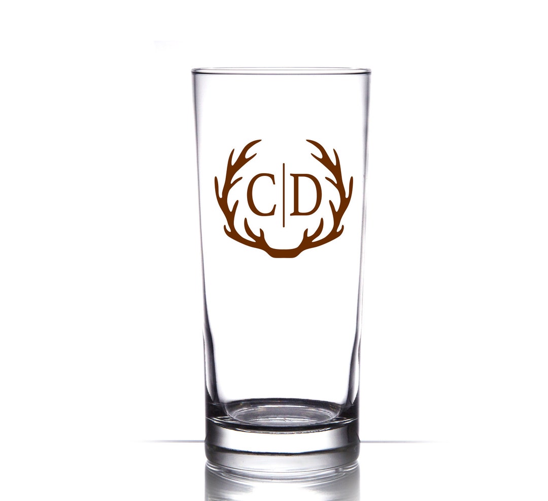 Monogrammed Highball Glasses Etsy