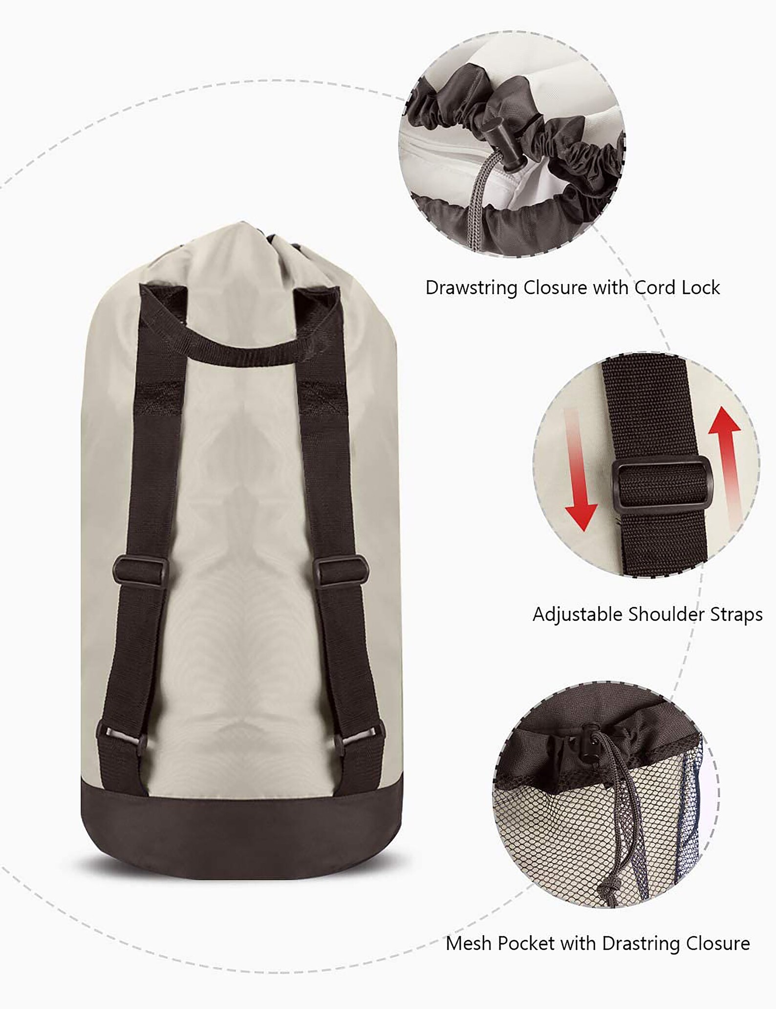 Lightweight Laundry Backpack Etsy