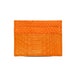 Orange card holder | snakeskin card holder | 5 slot card holder | slim card case | namecard holder | minimalist wallet | slim wallet 