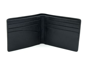 leather wallet man Black - LePorte-monnaie AUGUSTIN Python Black