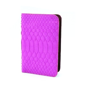 Hot Pink Passhalter | Reisepass Brieftasche | Reisepasshülle | Reisepasshülle | Reisebrieftasche | Lederpasshülle