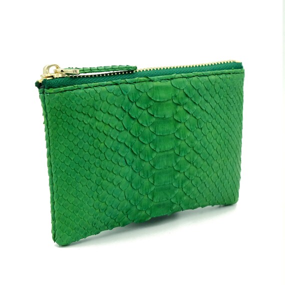 Green snakeskin wallet 2025