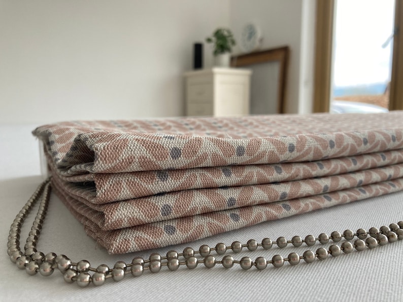 Sample - Msg for quote Roman Blind M2M - SW Blush - from 350 GBP image 2
