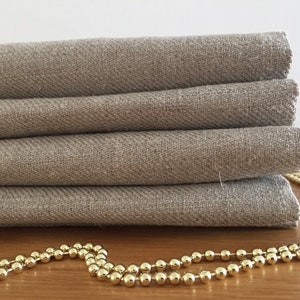 Natural linen - Roman Blind made to measure - other colours.