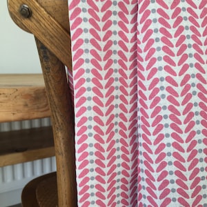 SAMPLE only - Curtains Made to Measure? Just need pole length and drop to quote - Cherry - Curtains - Linen Curtains