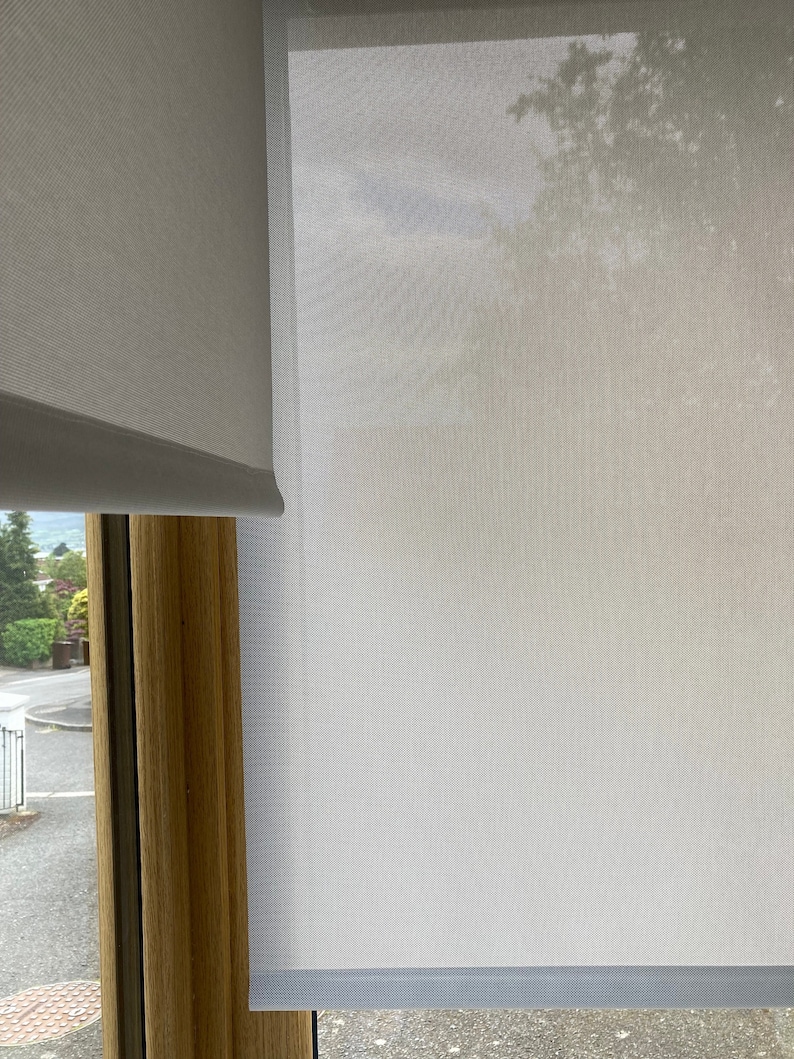 Tissu Ancien Crewel Sunset Designs - Automne 2473, Motif étang Et Coucher De Soleil