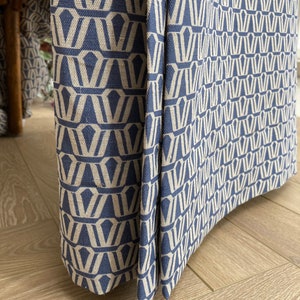 SAMPLE only - Curtains Made to Measure? Just need pole length and drop to quote - Night Blue Curtains - Linen Curtains