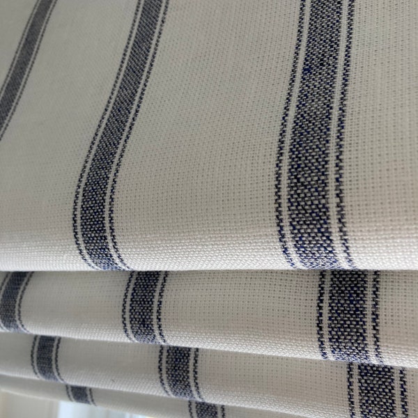 Ian Mankin - Angus Stripe - Made to Measure Roman Blind - Other colours