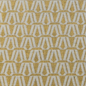 Deco - MUSTARD/Nat - Linen Curtain Fabric - English Fabric - English Linen - Scandi - Modern