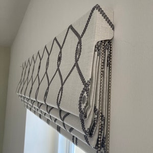 Clarke & Clarke - Opus Embroidery - Made to Measure Roman Blind - Other colours