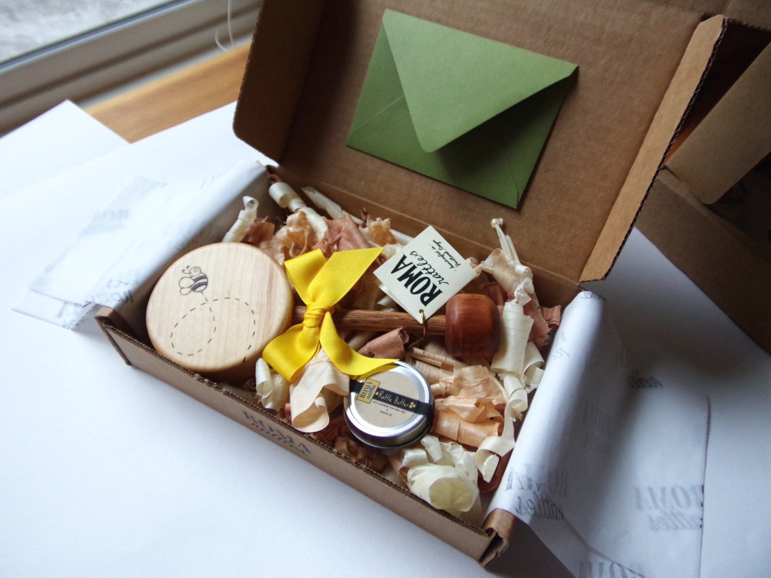 Baby Bee Natural Wooden Rattle Heirloom Wood Baby Rattles - Etsy