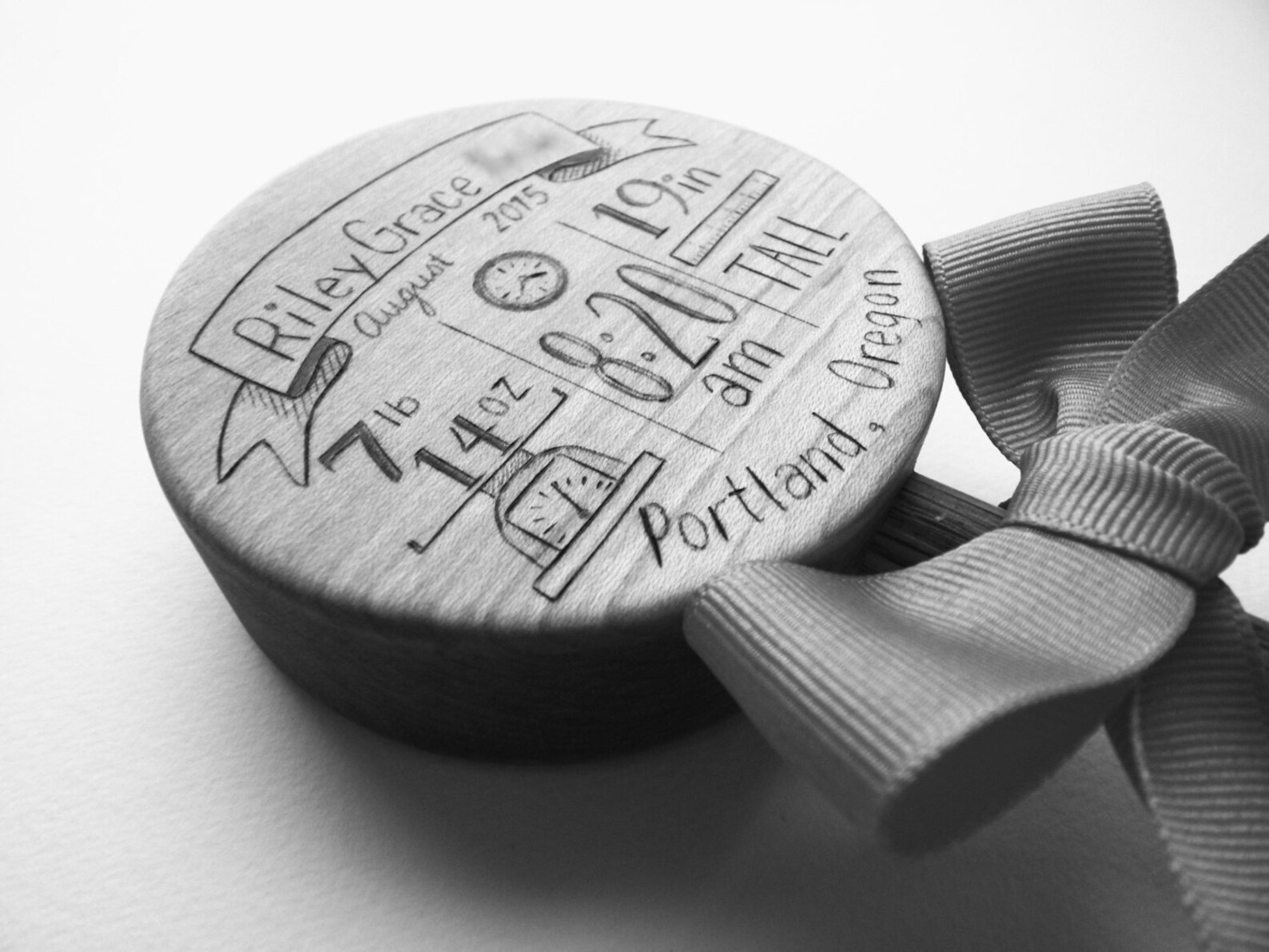 Personalized Baby Gift Baby Birth Stats Keepsake Wooden Etsy