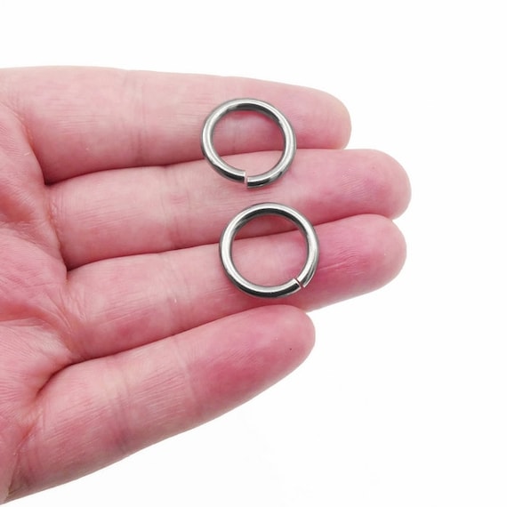 20 x Stainless Steel 18mm x 2.5mm Jump Rings - Heavy Gauge Flush Cut