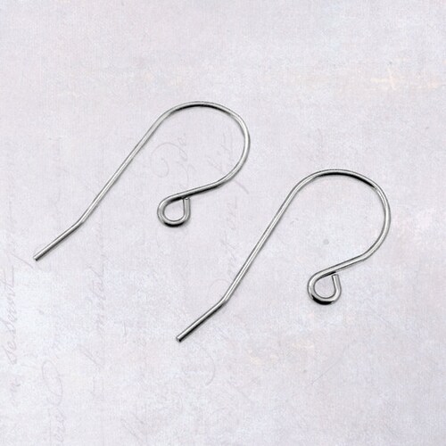 30 X Pairs Stainless Steel Earring Hooks Earwires 20 Gauge Etsy