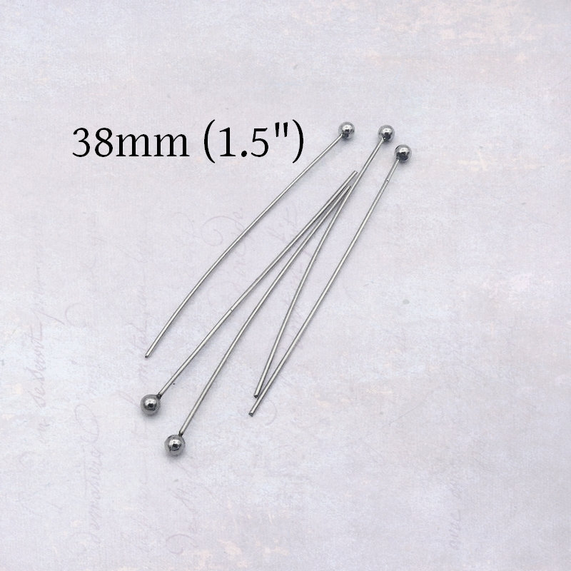 150Pcs T Pins Stainless Steel T-Pins 1 Inch, 1.5 Inch Straight T-Pins,  Silver 