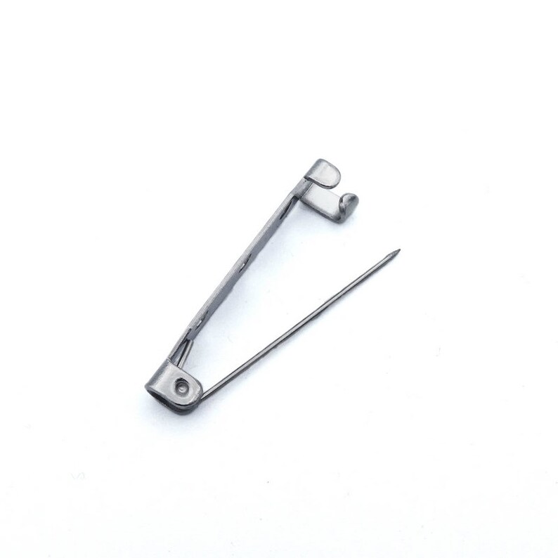 15 X Stainless Steel 32mm Bar Brooch Pins Backs Backings Etsy Australia