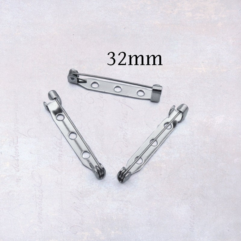 10pcs Large Safety Pins Kilt Pins Safety Pin Brooch Pin Bar Pins Bulk  Safety Pins Jewelry Findings 