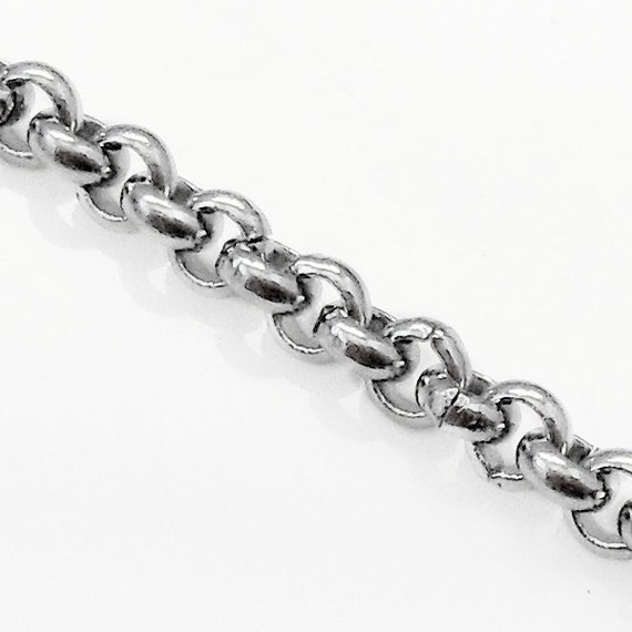 4m Stainless Steel Rolo Chain 4 Metres 13 Feet 2.5mm X 1mm Open Links Etsy Ireland