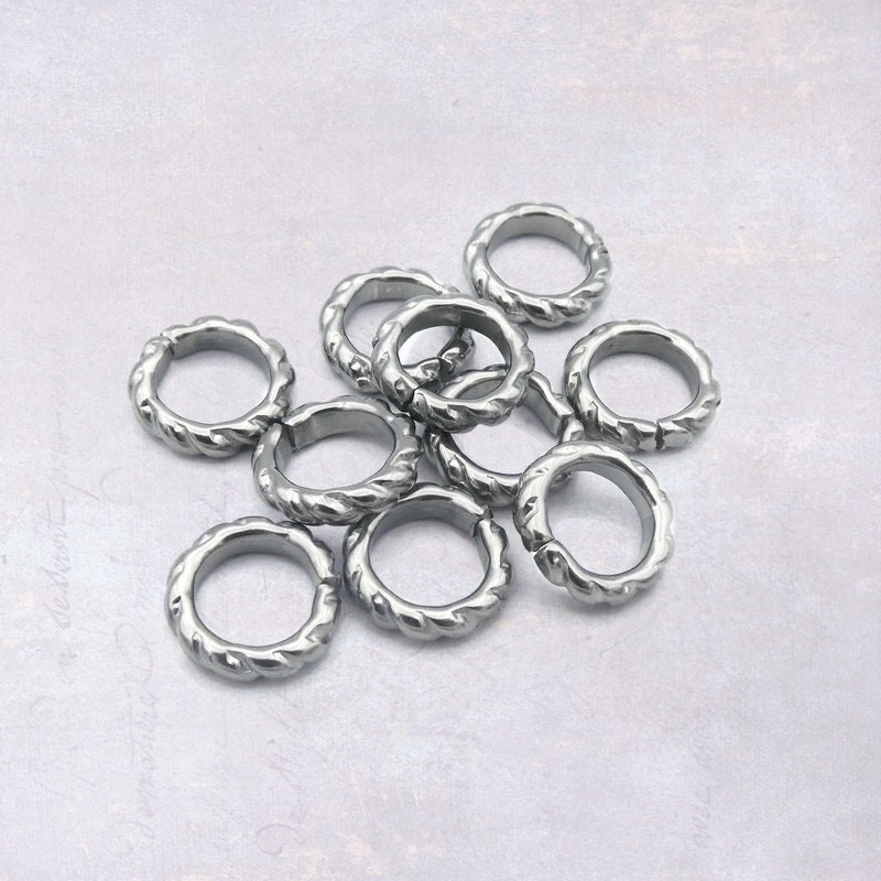 Sterling Silver 20gauge 8mm Open Jump Ring - 10pcs (2048)/1