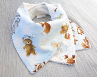 Woodland Baby Bandana Bibs Set of 3