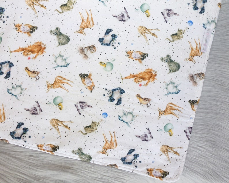 Baby Animal Baby Travel Change Mat