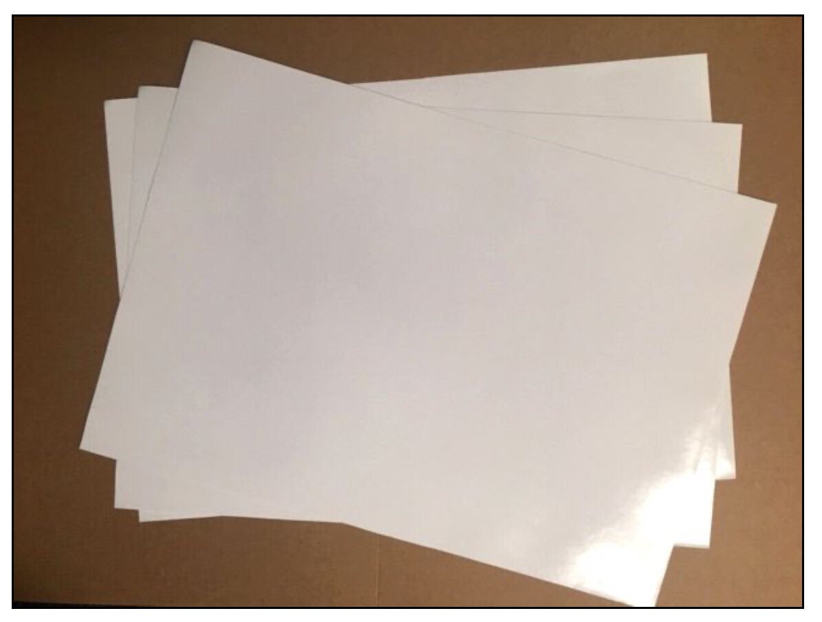 Self Adhesive Stencil Cut Film A4. Q10 A4 PET Heat Transfer Etsy UK