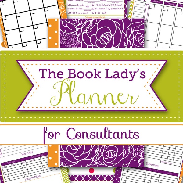 Book Lady's Planner for Consultants