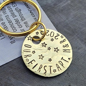 Junyuerly Letter A Key Chains Accessories for Women and