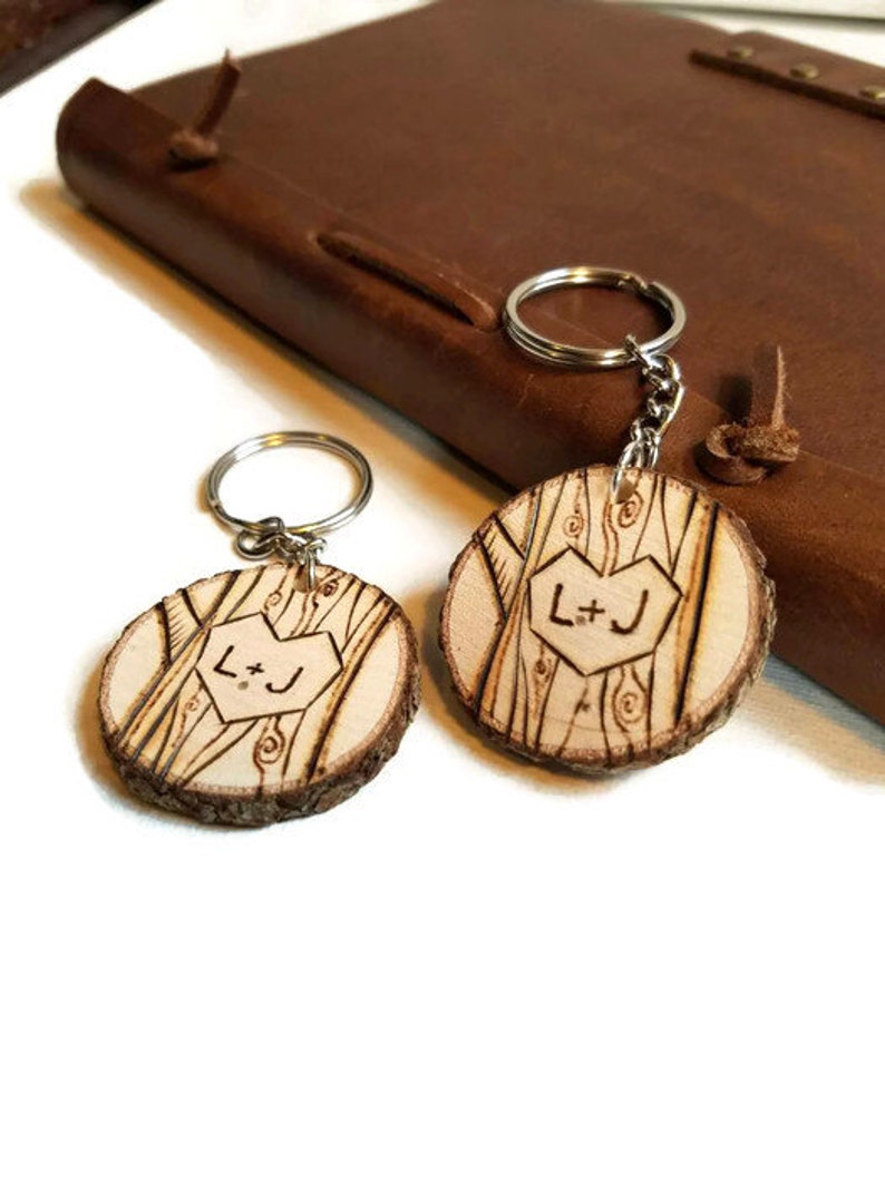 Couples Custom Keychains Keychain Set Custom Keychain Set Etsy