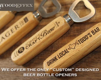 Personalized Beer Bottle Opener - Custom Designed