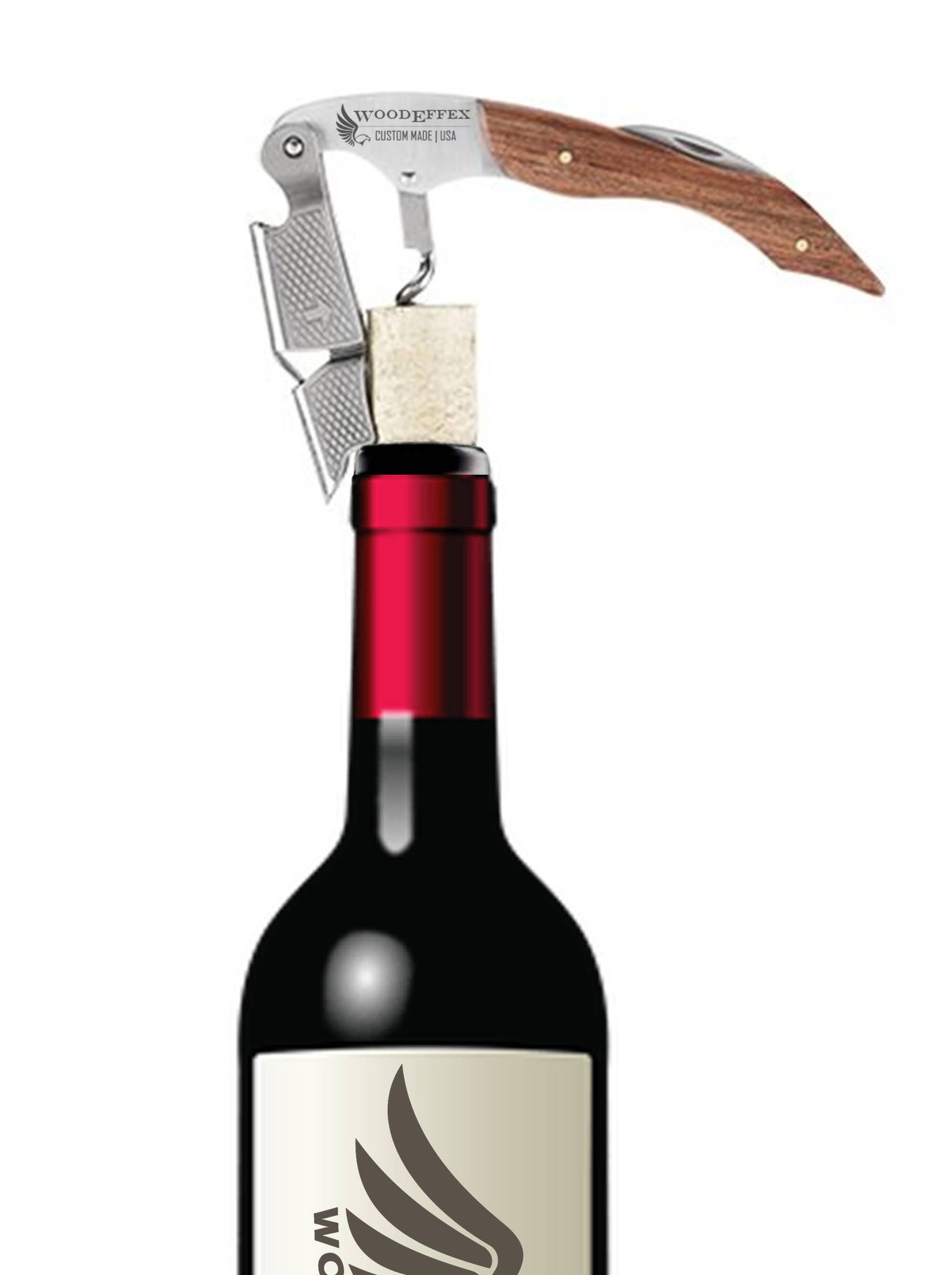 Personalized Waiters Corkscrew Professional Grade Natural Etsy