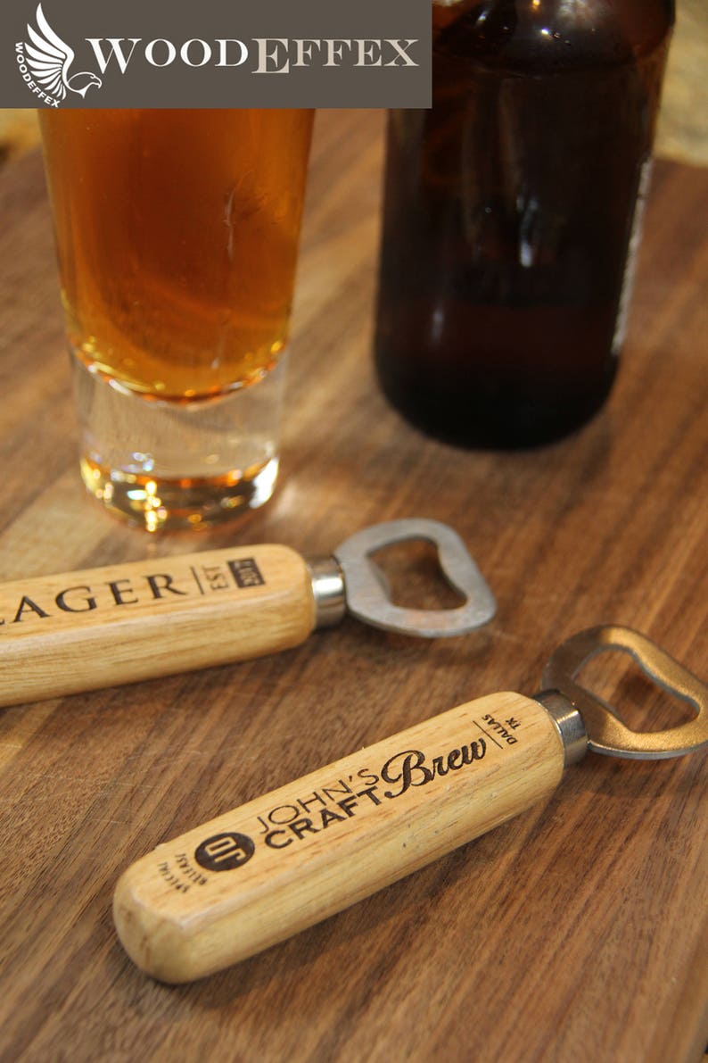 Personalized Beer Bottle Opener Custom Designed Etsy
