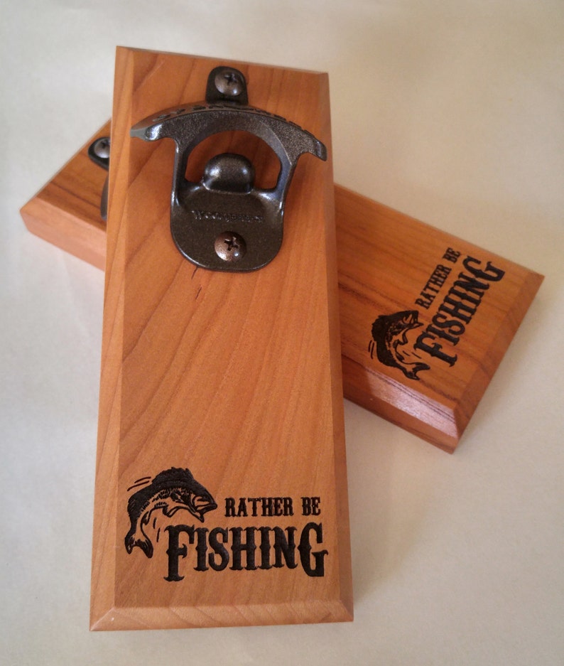 Personalized Bottle Opener Cap Catcher Handcrafted Etsy