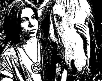 Atreyu And Artax Print