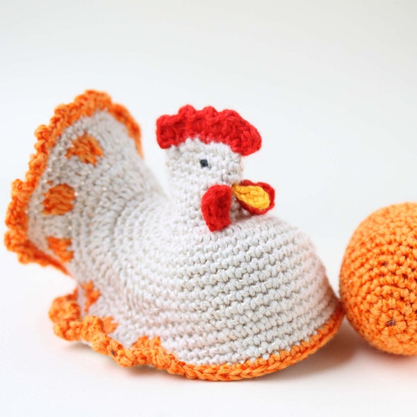 Easter chicken, Chicken egg warmers, soft toys,handmade toys,eco friendly, play food,home decoration.