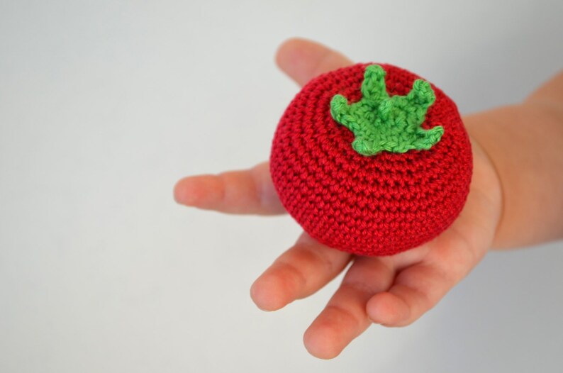 Crochet Tomatoes Crochet Vegetables Play Food Soft Toys Etsy