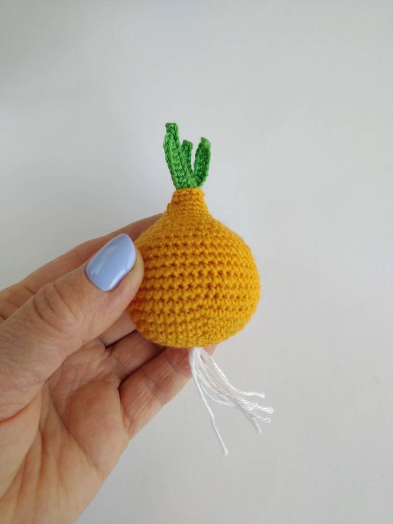 Crocheted Onions, сrochet Vegetables, Soft Toys, Handmade Toys, Gift for Kids, Baby Toy