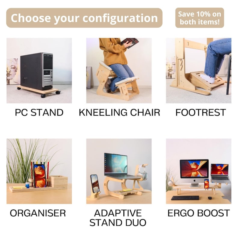 Wall Mounted Standing Desk: Adjustable Height, Space Saving, Modern Office image 5