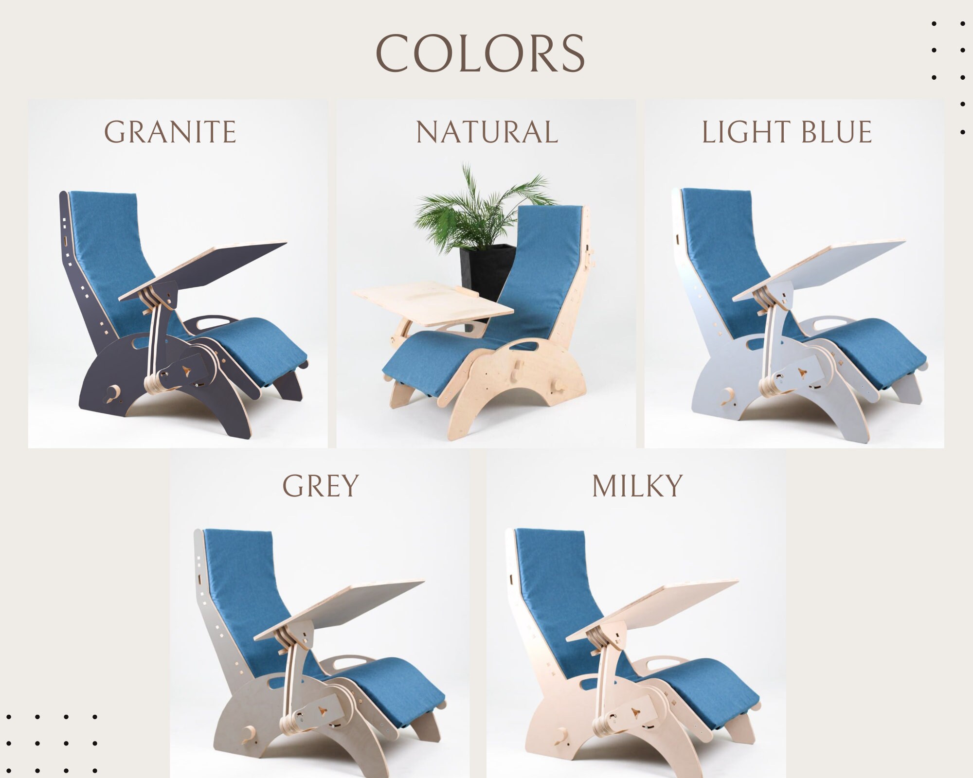 Office Furniture Lounge Chair Adjustable Lay Down Chair Home Workspace Reading Chair Unique Home Office Chair Cushions Working Gift for Him Etsy