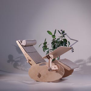 Verstellbarer Bürosessel: Ergonomischer Arbeitsplatz für zu Hause Bild 9