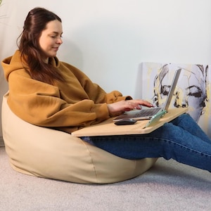 Lap Desk Plywood Laptop Stand Tray for Bed Lap Table Work From Home Coworker Custom Gift Home Office Furniture Lap Board Desk for Laptop