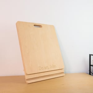 Drawing Board Adjustable Mini Art Desk Wooden Easel Portable Painting Table Personalized Artist Gifts Sketching Stand Engraving Handmade