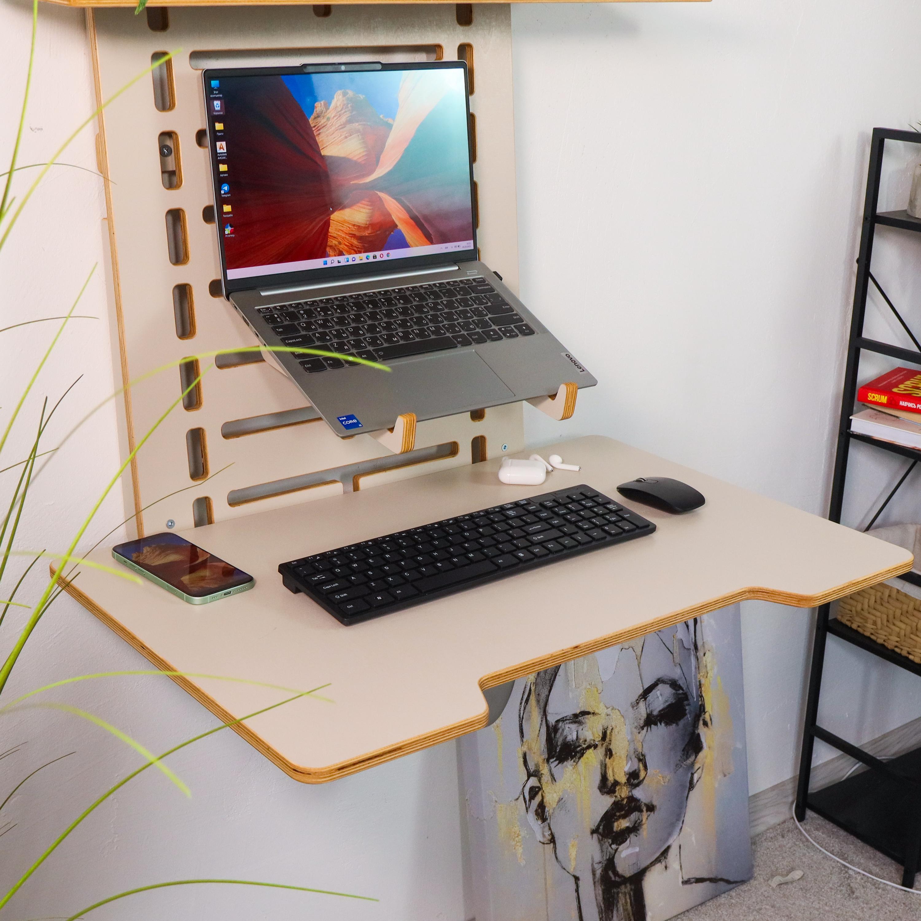 Scrivania a scomparsa a muro Italia