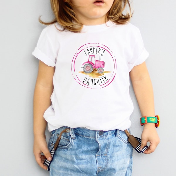 Farmer's Daughter Youth Shirt Tee, Country Shirt Tee, Farmer's Daughter Shirt Gifts for