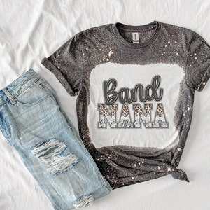 Band Nana Shirt, Band Nana T-Shirt, Band Shirt For Women, Mothers Day Gift, Cheetah Print Gifts for Her
