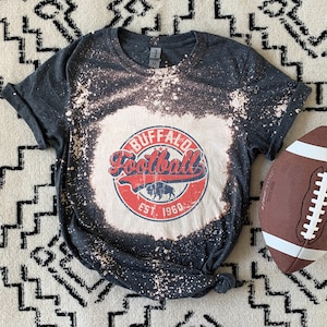 Buffalo Shirt, Buffalo Bleached Shirt Gifts for Her