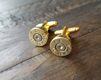Handmade 44 Magnum Bullet Cuff Links Bullet Cufflinks 44 Magnum Cuff Links Men's Accessories