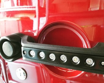 Wrangler JK JKU Bullet-deurkruk-inzetstukken, Wrangler-deurkruk-inzetstukken, Wrangler-deurgrepen, Wrangler Bullet-handgrepen, cadeaus voor