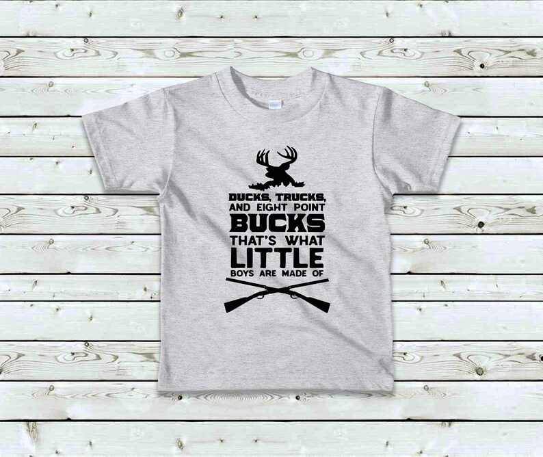 Little Boys Made of Hunting Country Antlers Toddler Shirt Etsy
