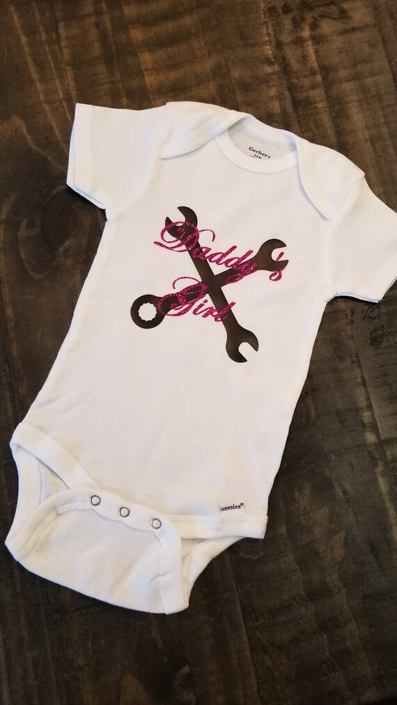 mechanic baby onesie